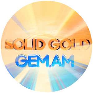 Solid Gold Gem AM