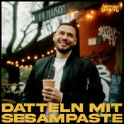 Datteln mit Sesampaste
