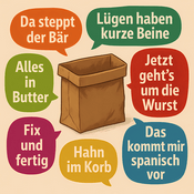 Podcast In die Tüte gesprochen.