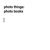 Podcast photo things: photo books