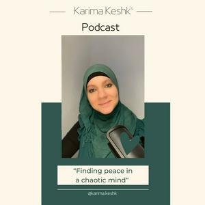 "Finding peace in a chaotic mind" mit Karima