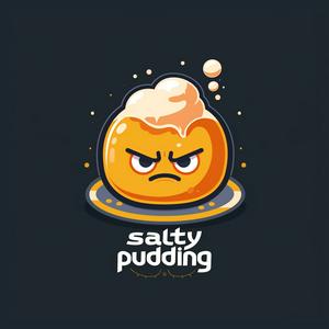 Salziger Pudding